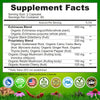Echinacea complex supplement facts table